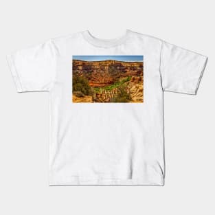 Utah State Route 12 Scenic Drive Kids T-Shirt